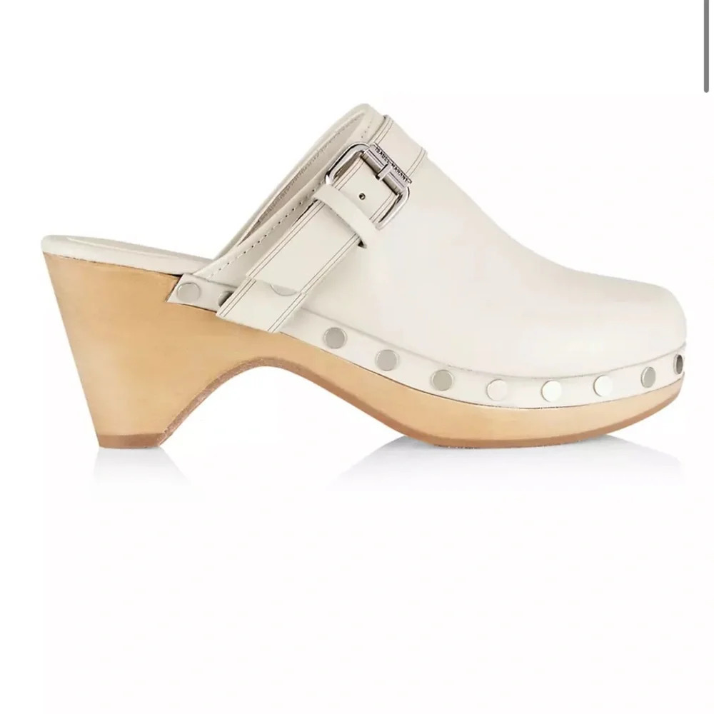 Isabel Marant Titus leather clogs NIB - Picture 2 of 5